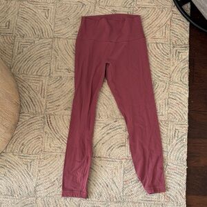 Lulu lemon Mauve Leggings